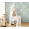 RoomMates Sky Blue Botanical Trellis Acoustical Peel & Stick Tiles
